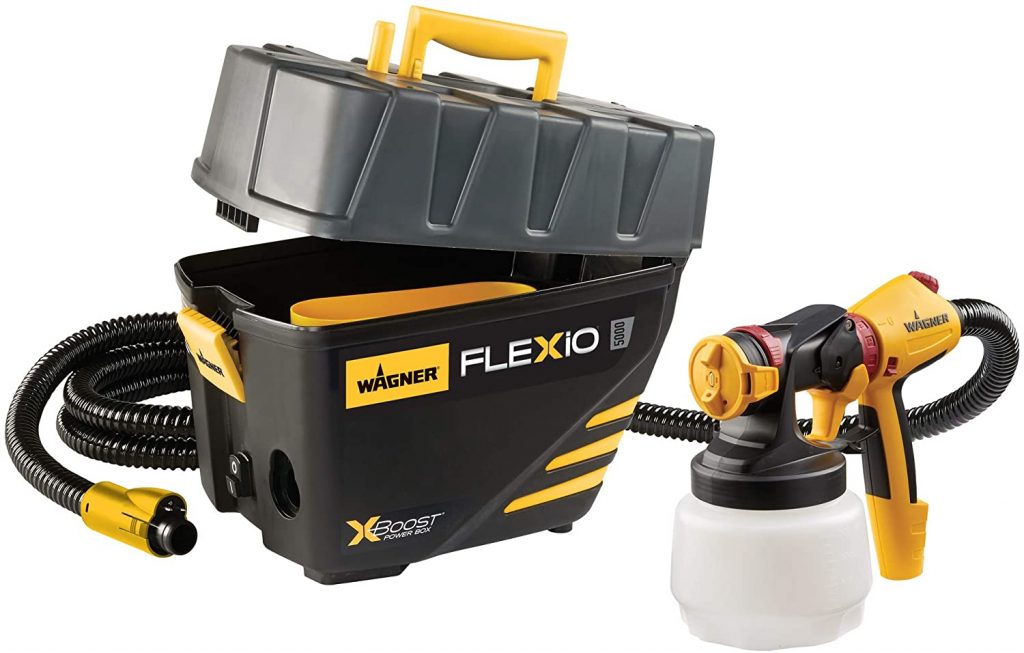 71YvAe0FOXL. AC SL1500 Wagner Spraytech 0529091 FLEXiO 5000 Stationary HVLP Paint Sprayer--(Best Paint Sprayer For Cabinets)