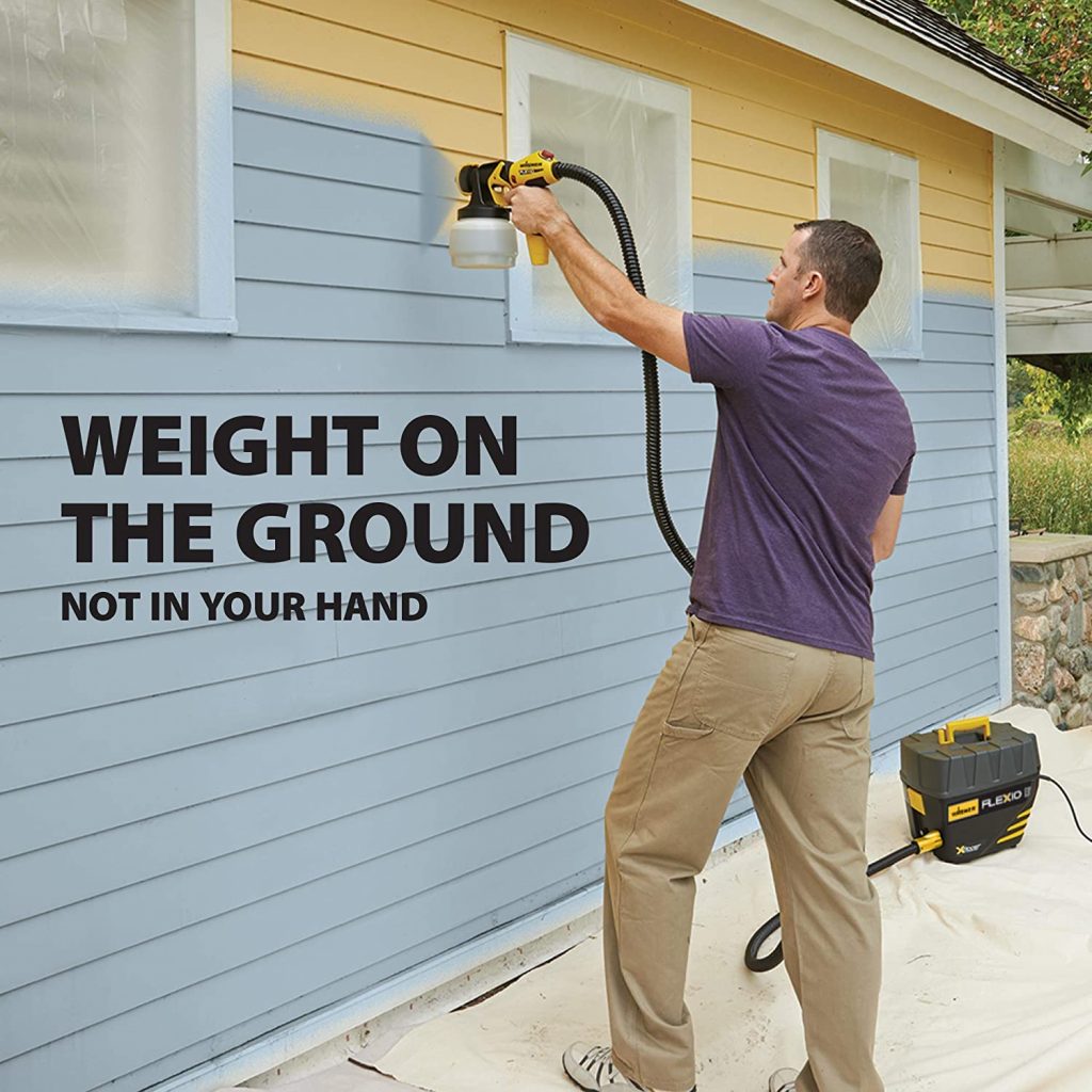 81DEKTIhNPL. AC SL1500 Wagner Spraytech 0529091 FLEXiO 5000 Stationary HVLP Paint Sprayer--(Best Paint Sprayer For Cabinets)